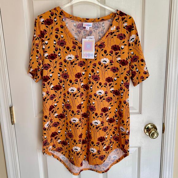 NWT LuLaRoe Iris - Medium Simply Comfortable Short Sleeve Top - Picture 5 of 11